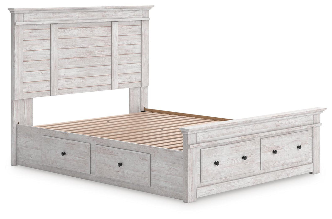 Makidern - Panel Storage Bed – Storage Beds by Signature Design by Ashley® at Furniture Wholesale Plus , Nashville furniture store