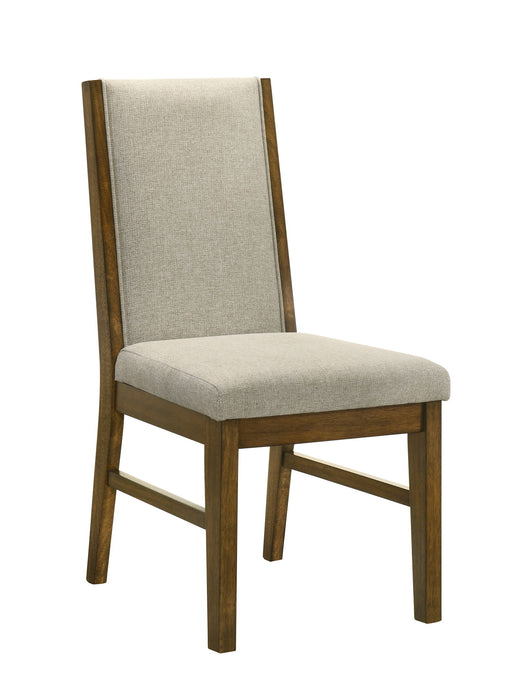 Hollister - Side Chair (Set of 2) - Gray / Dark Brown - Premium Chair Sets from Crown Mark - Just $199! Shop now at Furniture Wholesale Plus  We are the best furniture store in Nashville, Hendersonville, Goodlettsville, Madison, Antioch, Mount Juliet, Lebanon, Gallatin, Springfield, Murfreesboro, Franklin, Brentwood
