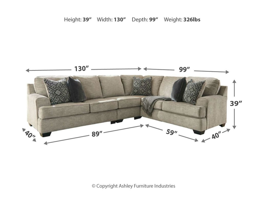 Bovarian - Sectional Set – 4 Piece Living Room Sets by Signature Design by Ashley® at Furniture Wholesale Plus , Nashville furniture store