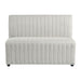 Jemma - Dining Bench - Beige Linen – Upholstered Benches by Elements International at Furniture Wholesale Plus , Nashville furniture store