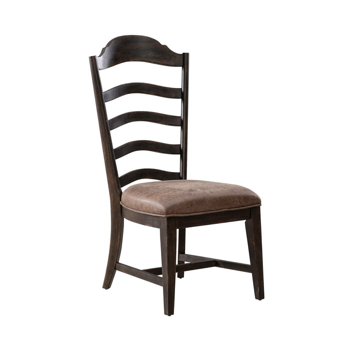 Paradise Valley - Upholstered Ladder Back Chair (RTA) – Arm Chairs by Liberty Furniture at Furniture Wholesale Plus , Nashville furniture store