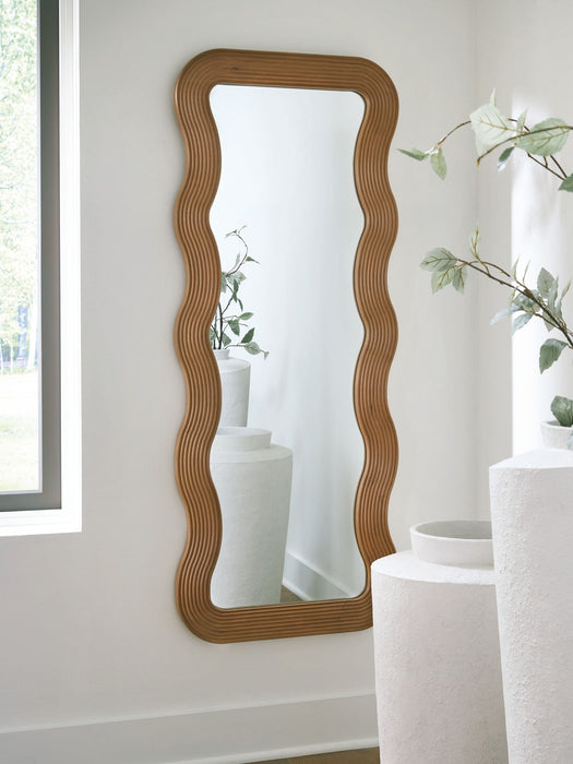 Ellisonville - Floor Mirror - Brown – Floor Mirrors by Signature Design by Ashley® at Furniture Wholesale Plus , Nashville furniture store