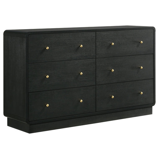 Cavelle - 6-Drawer Dresser – Dressers by Coaster Fine Furniture at Furniture Wholesale Plus , Nashville furniture store