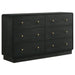 Cavelle - 6-Drawer Dresser – Dressers by Coaster Fine Furniture at Furniture Wholesale Plus , Nashville furniture store