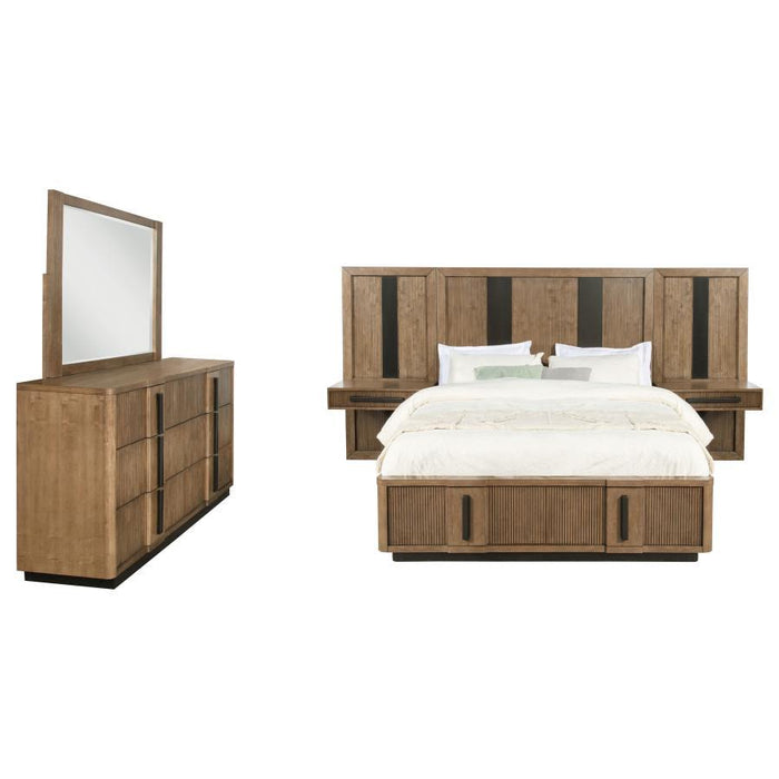 Terrace - Panel Bedroom Set – 5 Piece Bedroom Sets by Coaster Fine Furniture at Furniture Wholesale Plus , Nashville furniture store