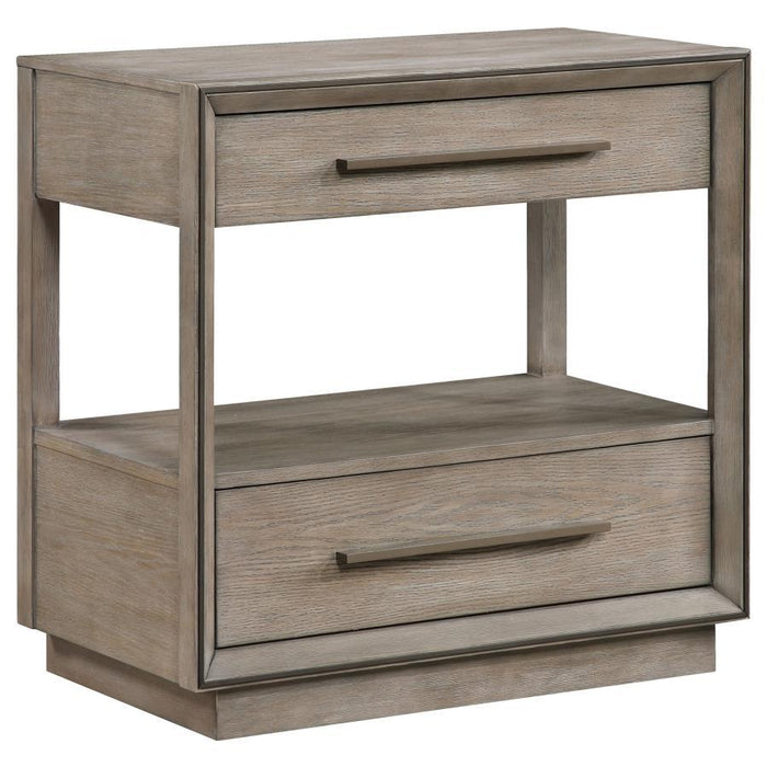 Durango - 2-Drawer Nightstand – Accent Nightstands by CoasterElevations at Furniture Wholesale Plus , Nashville furniture store