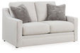 Maitelynn - Loveseat - Chalk – Stationary Loveseats by Ashley® at Furniture Wholesale Plus , Nashville furniture store