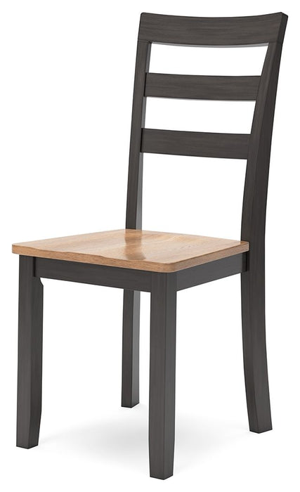 Gesthaven - Dining Room Side Chair (Set of 2) - Premium Chair Sets from Signature Design by Ashley® - Just $198! Shop now at Furniture Wholesale Plus  We are the best furniture store in Nashville, Hendersonville, Goodlettsville, Madison, Antioch, Mount Juliet, Lebanon, Gallatin, Springfield, Murfreesboro, Franklin, Brentwood