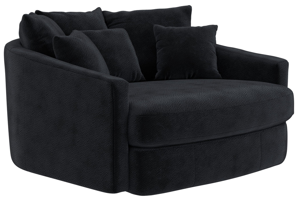 Matty - Round Accent Cuddle Chaise – Chaises by Jackson at Furniture Wholesale Plus , Nashville furniture store