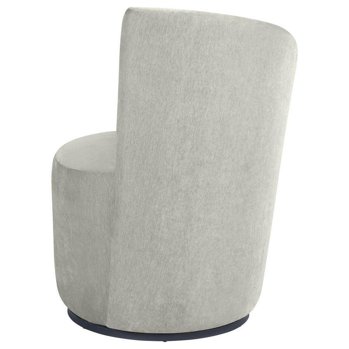 Nueva - Upholstered Swivel Chair Curved Backrest - Premium Swivel Chairs from Coaster Fine Furniture - Just $529! Shop now at Furniture Wholesale Plus  We are the best furniture store in Nashville, Hendersonville, Goodlettsville, Madison, Antioch, Mount Juliet, Lebanon, Gallatin, Springfield, Murfreesboro, Franklin, Brentwood