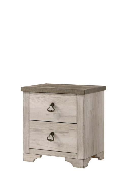 Patterson - Nightstand - Beige – Accent Nightstands by Crown Mark at Furniture Wholesale Plus , Nashville furniture store