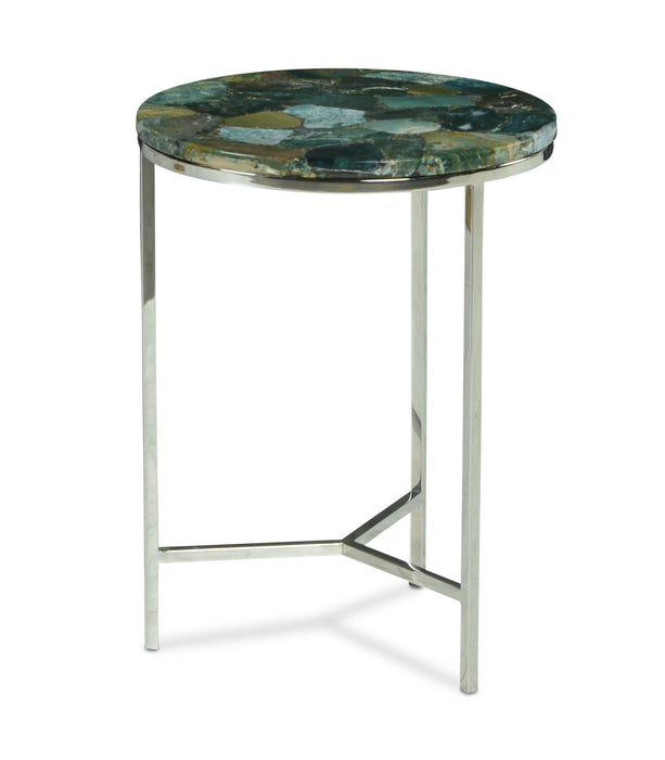 Foster - Jaspe Top Chairside Table - Green – Chair Side Tables by Steve Silver Furniture at Furniture Wholesale Plus , Nashville furniture store