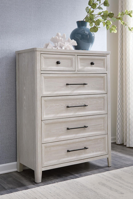 Darbonton - Six Drawer Chest - Dove White – Accent Chests by Signature Design by Ashley® at Furniture Wholesale Plus , Nashville furniture store
