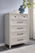 Darbonton - Six Drawer Chest - Dove White – Accent Chests by Signature Design by Ashley® at Furniture Wholesale Plus , Nashville furniture store