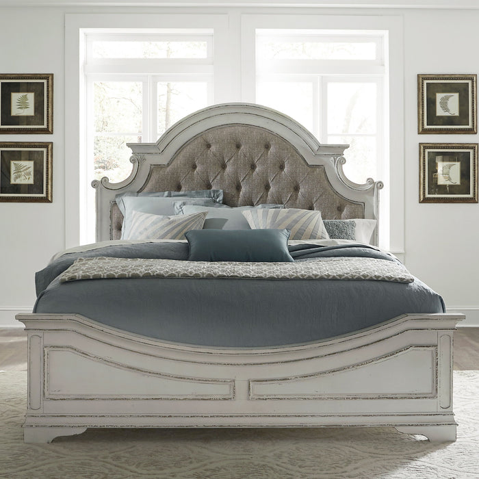 Magnolia Manor - Upholstered Bedroom Set – 3 Piece Bedroom Sets by Liberty Furniture at Furniture Wholesale Plus , Nashville furniture store