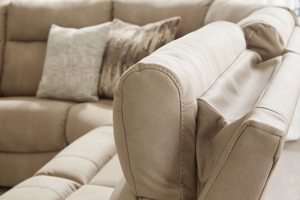 Next-Gen Durapella - 4 Piece Reclining Sectional – Reclining Sectionals by Signature Design by Ashley® at Furniture Wholesale Plus , Nashville furniture store