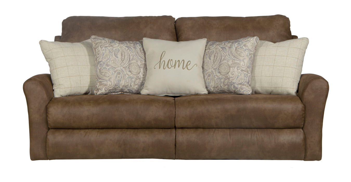Justine - Lay Flat Reclining Sofa - Burlap – Reclining Sofas by Catnapper at Furniture Wholesale Plus , Nashville furniture store