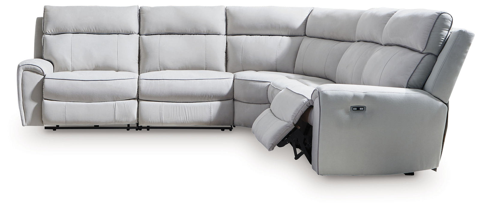 Social Pointe - Reclining Sectional – Reclining Sectionals by Signature Design by Ashley® at Furniture Wholesale Plus , Nashville furniture store