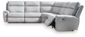 Social Pointe - Reclining Sectional – Reclining Sectionals by Signature Design by Ashley® at Furniture Wholesale Plus , Nashville furniture store