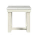 Catilin - End Table - Brushed White – End Tables by Elements International at Furniture Wholesale Plus , Nashville furniture store