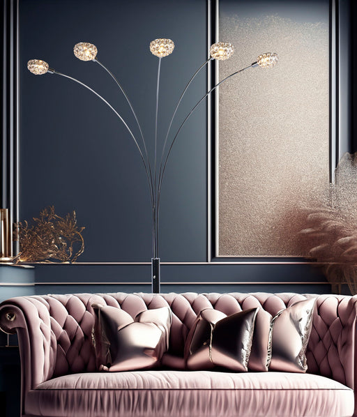 Half Moon Floor Lamp - Black - Premium Floor Lamps from Crown Mark - Just $199! Shop now at Furniture Wholesale Plus  We are the best furniture store in Nashville, Hendersonville, Goodlettsville, Madison, Antioch, Mount Juliet, Lebanon, Gallatin, Springfield, Murfreesboro, Franklin, Brentwood