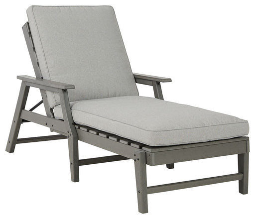 Visola - Gray - Chaise Lounge with Cushion - Premium Lounge Chairs from Signature Design by Ashley® - Just $758! Shop now at Furniture Wholesale Plus  We are the best furniture store in Nashville, Hendersonville, Goodlettsville, Madison, Antioch, Mount Juliet, Lebanon, Gallatin, Springfield, Murfreesboro, Franklin, Brentwood