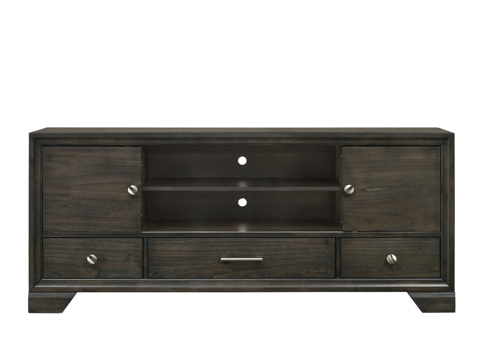Jaymes - TV Stand - Gray - Premium TV Stands from Crown Mark - Just $469! Shop now at Furniture Wholesale Plus  We are the best furniture store in Nashville, Hendersonville, Goodlettsville, Madison, Antioch, Mount Juliet, Lebanon, Gallatin, Springfield, Murfreesboro, Franklin, Brentwood