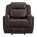 Panther - Glider Motion Recliner - Neono Brown – Glider Chairs by Elements International at Furniture Wholesale Plus , Nashville furniture store