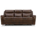 Blair - Sofa P2 & ZG - Cognac – Reclining Sofas by Liberty Furniture at Furniture Wholesale Plus , Nashville furniture store