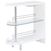 Adolfo - Rectangular 2-Tier Home Bar Table - Premium Home Bars from CoasterEssence - Just $289! Shop now at Furniture Wholesale Plus  We are the best furniture store in Nashville, Hendersonville, Goodlettsville, Madison, Antioch, Mount Juliet, Lebanon, Gallatin, Springfield, Murfreesboro, Franklin, Brentwood