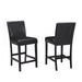 Lennon - 5 Piece Counter Height Table Set - Black / White - Premium 5 Piece Dining Room Sets from Crown Mark - Just $619! Shop now at Furniture Wholesale Plus  We are the best furniture store in Nashville, Hendersonville, Goodlettsville, Madison, Antioch, Mount Juliet, Lebanon, Gallatin, Springfield, Murfreesboro, Franklin, Brentwood