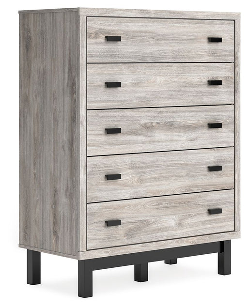 Vessalli - Black / Gray - Five Drawer Wide Chest - Premium Accent Chests from Signature Design by Ashley® - Just $498! Shop now at Furniture Wholesale Plus  We are the best furniture store in Nashville, Hendersonville, Goodlettsville, Madison, Antioch, Mount Juliet, Lebanon, Gallatin, Springfield, Murfreesboro, Franklin, Brentwood