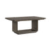 Hollywood Park - Rectangular Dining Table With Leaf - Dark Gray – Dining Tables with Extensions by Elements International at Furniture Wholesale Plus , Nashville furniture store