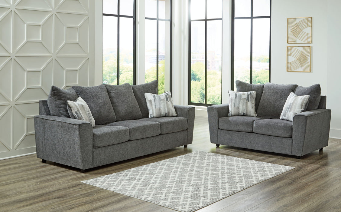 Stairatt - Living Room Set – Stationary Chair & Ottoman by Signature Design by Ashley® at Furniture Wholesale Plus , Nashville furniture store