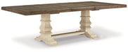 Bolanburg - Extension Dining Table - Brown / Beige – Dining Tables with Extensions by Signature Design by Ashley® at Furniture Wholesale Plus , Nashville furniture store