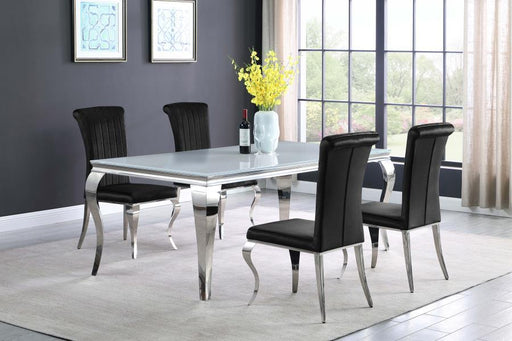Carone - Rectangle Dining Set - Premium 5 Piece Dining Room Sets from CoasterElevations - Just $1969! Shop now at Furniture Wholesale Plus  We are the best furniture store in Nashville, Hendersonville, Goodlettsville, Madison, Antioch, Mount Juliet, Lebanon, Gallatin, Springfield, Murfreesboro, Franklin, Brentwood