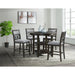 Amherst - Counter Height Dining Set – 5 Piece Dining Room Sets by Elements International at Furniture Wholesale Plus , Nashville furniture store