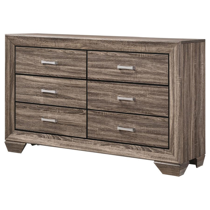 Kauffman - 6-Drawer Dresser – Dressers by CoasterEveryday at Furniture Wholesale Plus , Nashville furniture store