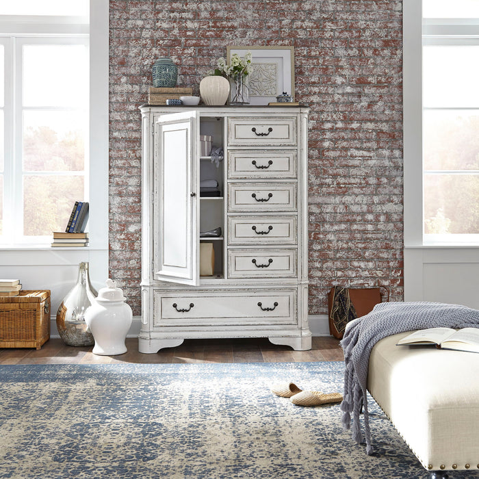 Magnolia Manor - Master Chest - Antique White – Accent Chests by Liberty Furniture at Furniture Wholesale Plus , Nashville furniture store