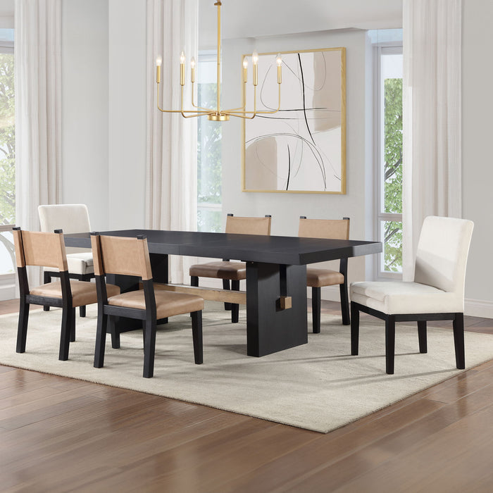 Aubrey - Dining Set – 7 Piece Dining Room Sets by Steve Silver Furniture at Furniture Wholesale Plus , Nashville furniture store