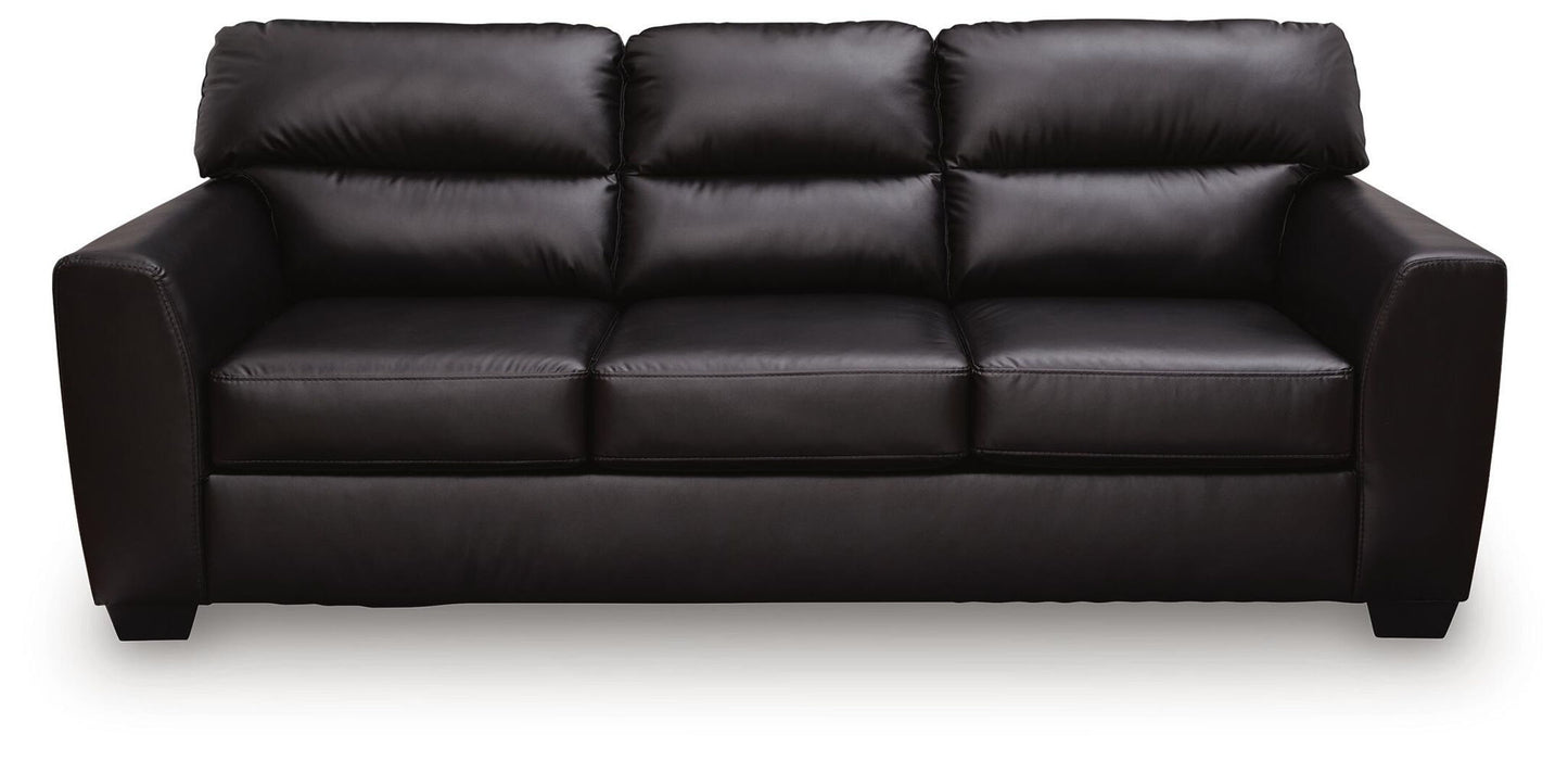 Glennbre - Sofa - Midnight – Stationary Sofas by Signature Design by Ashley® at Furniture Wholesale Plus , Nashville furniture store