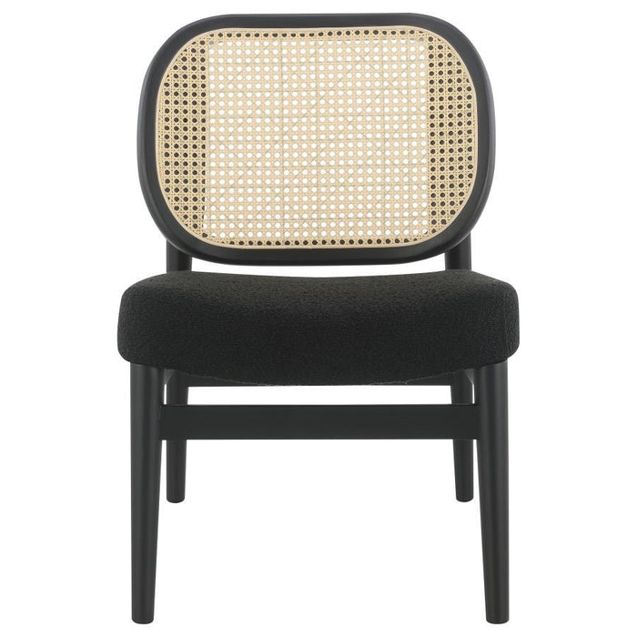 Rayo - Rattan Cane Back Accent Chair With Padded Seat - Premium Accent Chairs from Coaster Fine Furniture - Just $289! Shop now at Furniture Wholesale Plus  We are the best furniture store in Nashville, Hendersonville, Goodlettsville, Madison, Antioch, Mount Juliet, Lebanon, Gallatin, Springfield, Murfreesboro, Franklin, Brentwood