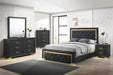 Pepe - Chest - Black – Accent Chests by Crown Mark at Furniture Wholesale Plus , Nashville furniture store