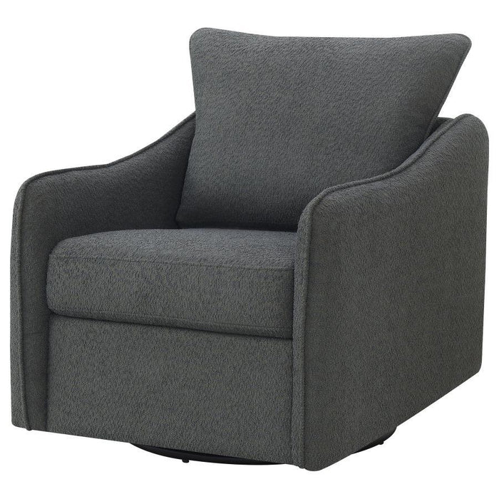 Madia - Upholstered Sloped Arm Swivel Glider Chair