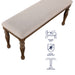 Joanna - Bench - Brown – Upholstered Benches by Steve Silver Furniture at Furniture Wholesale Plus , Nashville furniture store