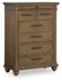 Karallin - Seven Drawer Chest - Medium Brown – Accent Chests by Signature Design by Ashley® at Furniture Wholesale Plus , Nashville furniture store