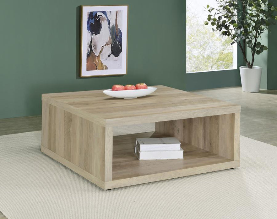 Frisco - Square Engineered Wood Coffee Table – Coffee Tables by CoasterEveryday at Furniture Wholesale Plus , Nashville furniture store