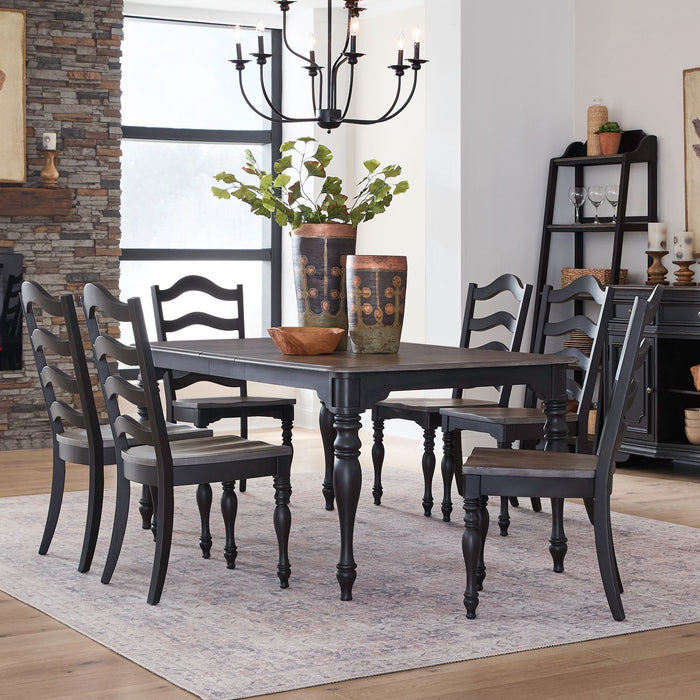Magnolia Manor - Leg Table Set – 5 Piece Dining Room Sets by Liberty Furniture at Furniture Wholesale Plus , Nashville furniture store