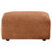 Burnett - Chenille Upholstered Ottoman – Upholstered Ottomans by Coaster Fine Furniture at Furniture Wholesale Plus , Nashville furniture store