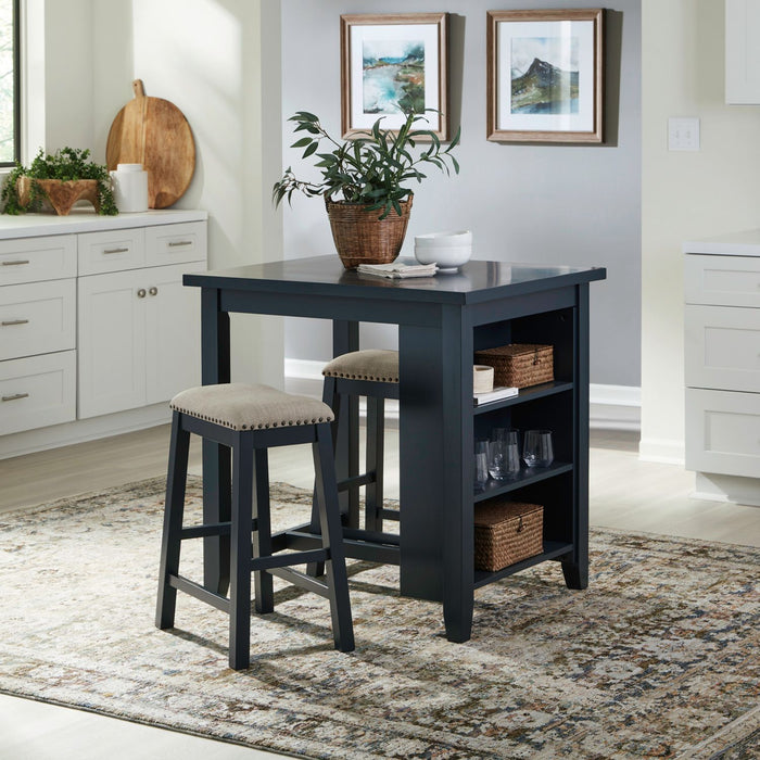 Brook Creek - Counter Set – 3 Piece Dining Room Sets by Liberty Furniture at Furniture Wholesale Plus , Nashville furniture store